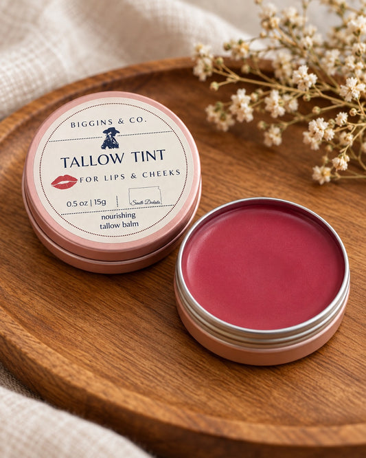 Tinted Tallow Cheek + Lip Balm